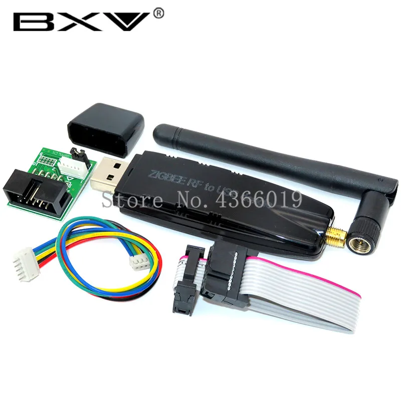 With Debugger РЧ-USB(CC2530 CC2591) РЧ-переключатель USB прозрачное оборудование для передачи данных - Цвет: With Debugger