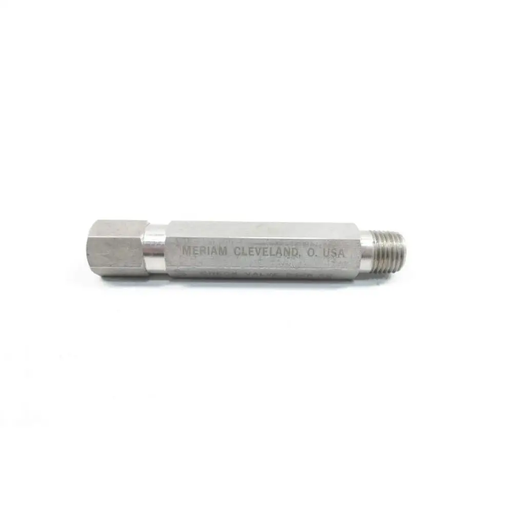 

MERIAM 942K 50 Stainless Threaded Inline Check Valve 1/4IN NPT D660440
