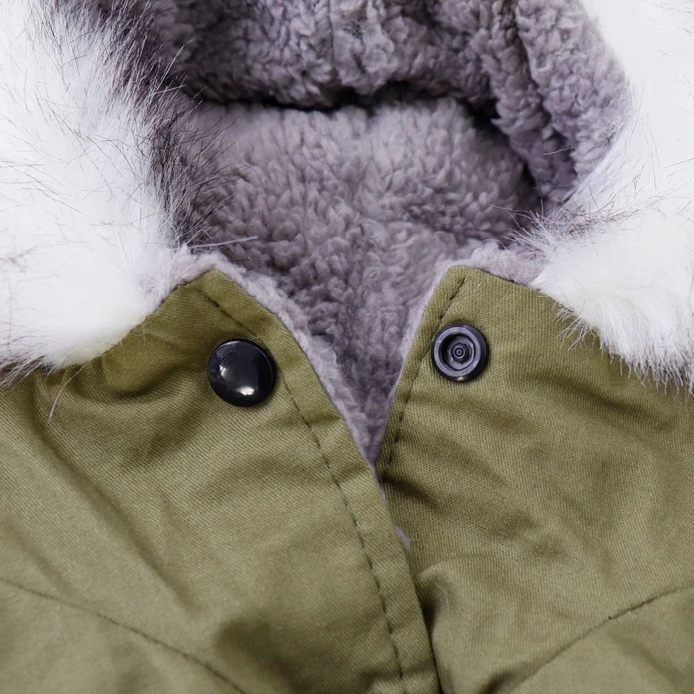 Warm Pet Clothes Winter Dog Jacket Coat Hooded Pets Puppy Chihuahua Clothing Hoodies For Small Medium Dogs Pug French Bulldog