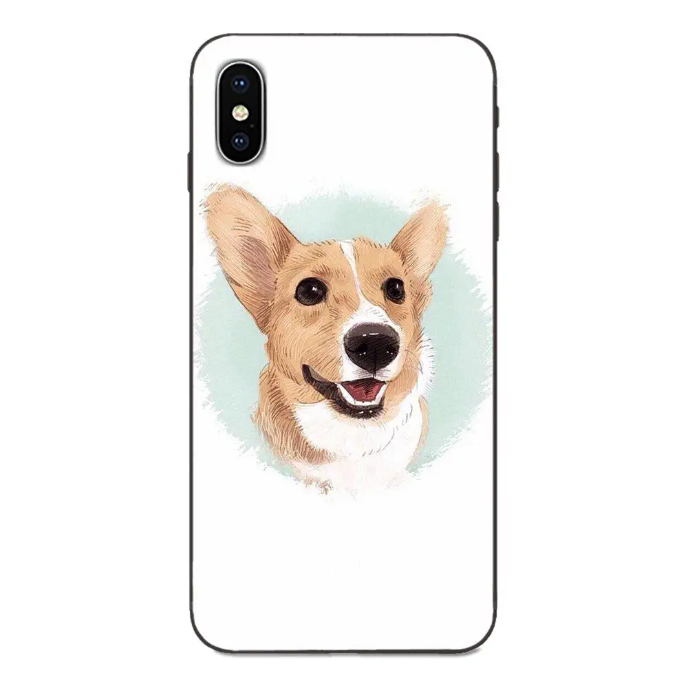 Попка корги для сна собаки Вельш Galaxy A3 A5 A6 A6s A7 A8 A9 A10 A20E A30 A40 A50 A60 A70 A80 A90 плюс