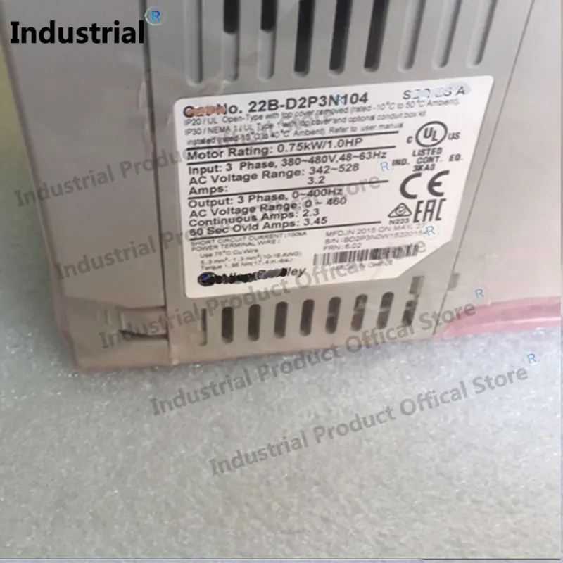ο 22B-D2P3N104 Power Flex 40 ̺ 0.75KW/1.0HP  ׽Ʈ 