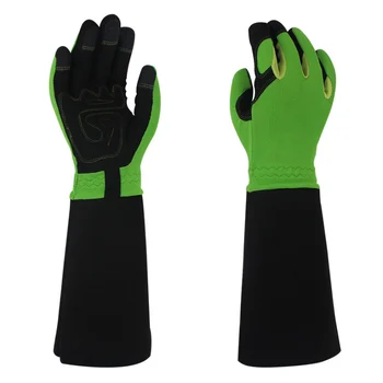 

Household Gardening Gloves Thorn-Proof Medium Size Professional For Rose Pruning With Extra Long Forearm Protection Gloves
