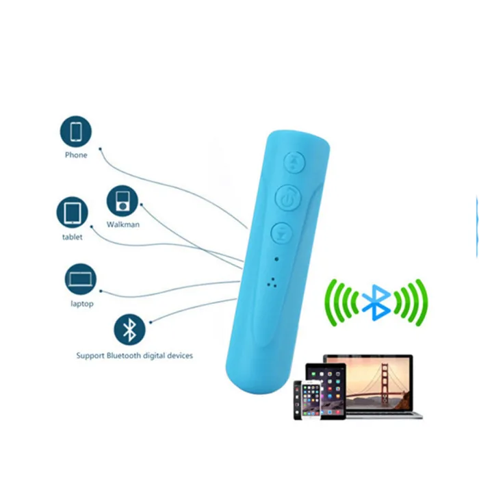3,5 мм Bluetooth приемник для наушников комплект Громкая связь музыка AUX автомобиль беспроводной с микрофоном AS99