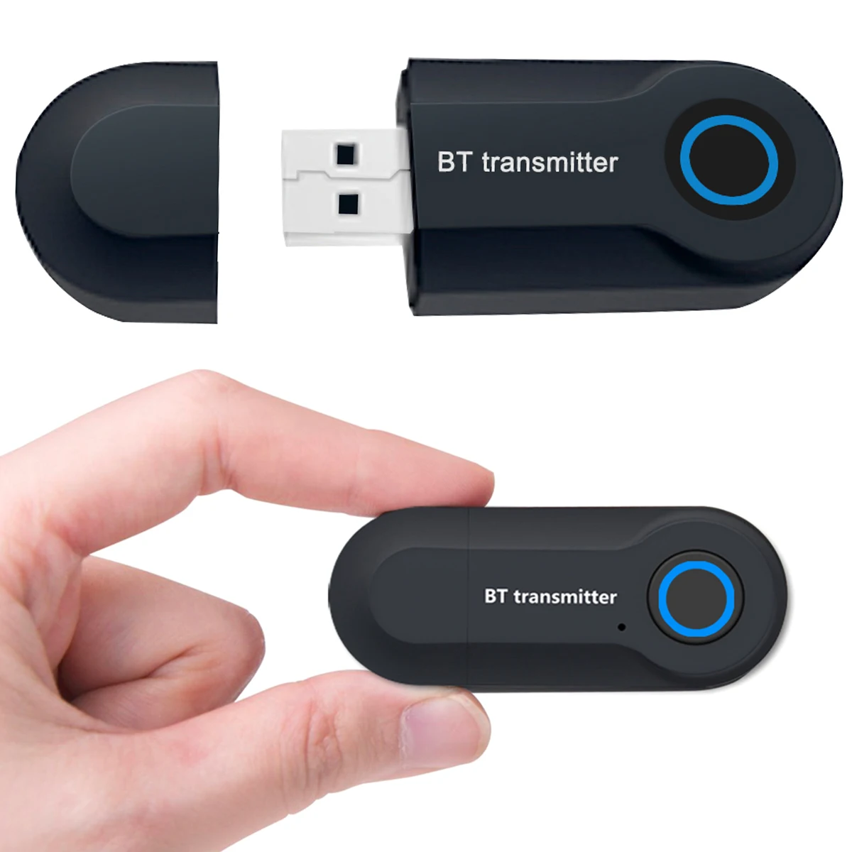 SOONHUA USB питание BT аудио передатчик беспроводной 3,5 мм аудио адаптер с 3,5 мм аудио кабель для смартфона PC tv
