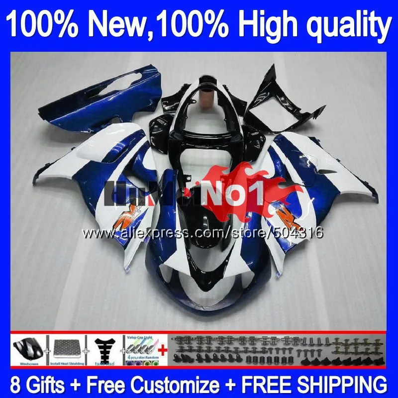 Корпус для SUZUKI TL1000R SRAD 1998 1999 2000 2001 2002 2003 синий 25MC. 120 TL1000 TL 1000 R 1000R 98 99 00 01 02 03 обтекатель - Цвет: No. 1