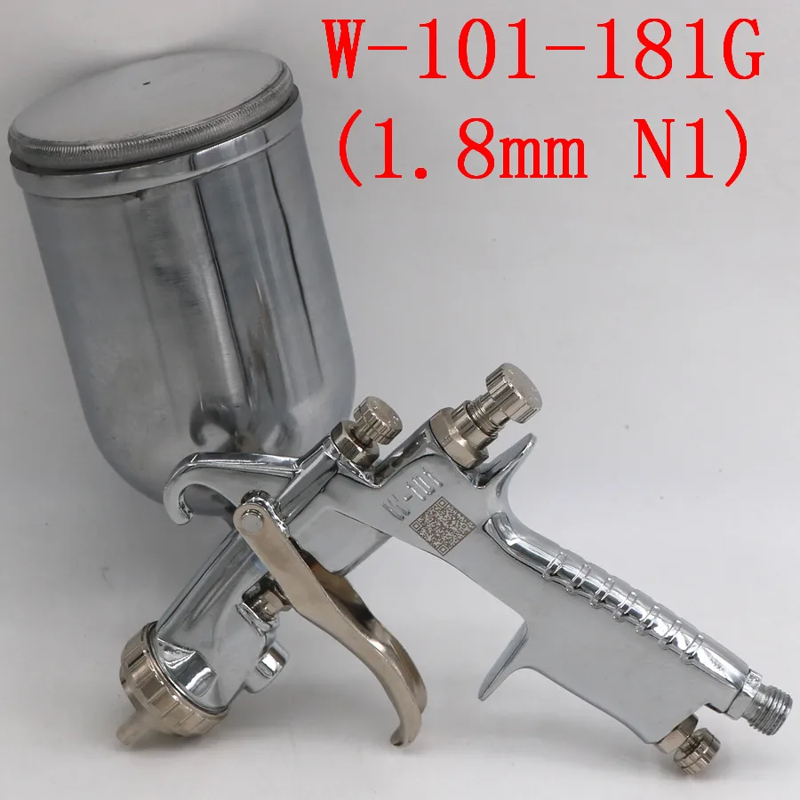 181G(1.8mm N1 Cap) W-101 HVLP ручной пистолет распылитель Япония W101 134G пистолет-распылитель 0,8/1,0/1,3/1,5/1,8 мм автомобиля Краски пистолет Мебельные краски пистолет - Цвет: 181G(1.8mm N1 Cap)