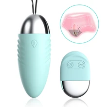 Беспроводной пульт дистанционного управления 10 Скоростей Вибрационный прыжок яйцо игра игрушки женские вагинальные массажные шарики женский Кегель мяч Стимулятор клитора