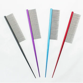 

Pet Grooming Tool 2 Sided Undercoat Rake For Cats & Dogs Easy To Remove Tangles For Dogs Grooming Pet Hair Remover Dog Brush