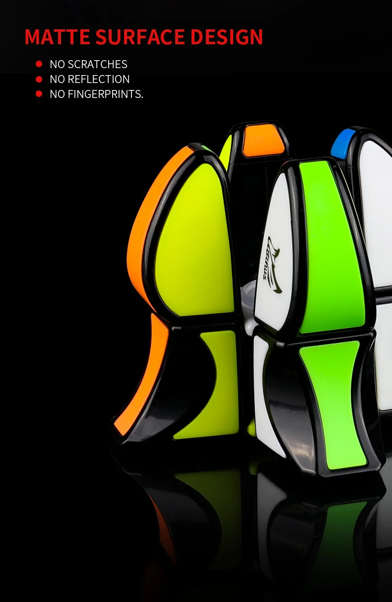 Qiyi 1x3x3 Windmill Spinner Magic-Cube Speed qiyi 133 Twist puzzles Relief Stress Pocket Speed Cube Kids toys