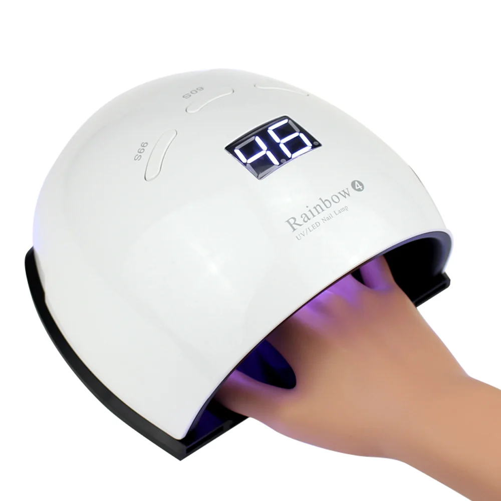 

NOQ 48W Rainbow 4 Nail Dryer Machine UV LED Lamp 30pcs Leds For Manicure Nail Lamps Nail Art Design Tools
