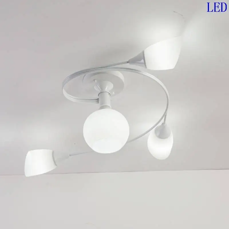 Современный Avize Moderne для гостиной Luminaria Deckenleuchte De Plafon Plafondlamp Lampara Techo Plafonnier потолочный светильник