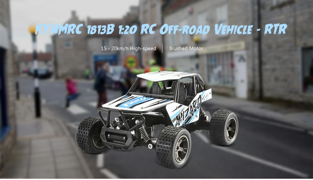 KYAMRC 1813B 1:20 RC автомобиль 15-20 км/ч высокоскоростной Сплав RC внедорожный автомобиль-RTR матовый двигатель/двухколесный привод RC автомобиль