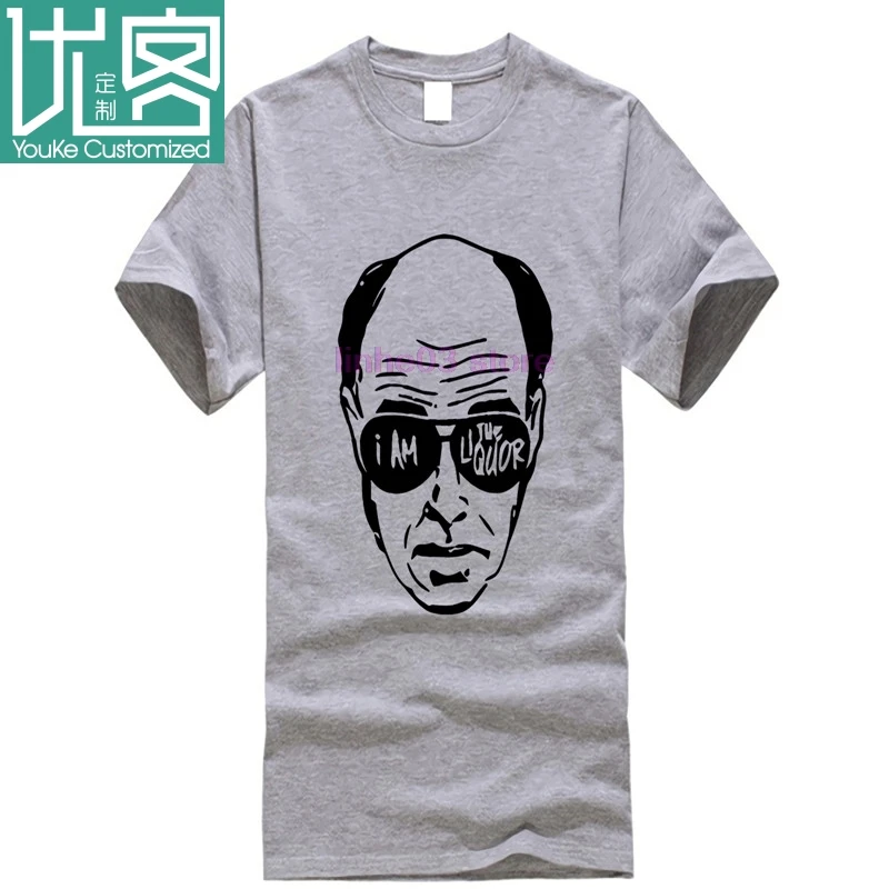2020 New Men T Shirt Trailer Park Boys Mr Lahey I The Liquor Light Grey 100% Cotton | Мужская одежда