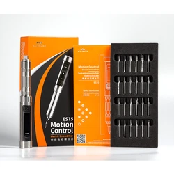 Mini tournevis électrique ES15, chargement USB, tournevis Portable sans fil, perceuse, tournevis magnétique, réparation 