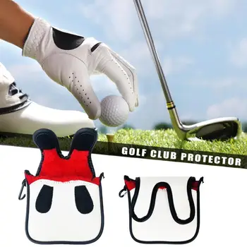 

Square Golf Mallet Putter Head Cover Club Protector Headcover Accessories