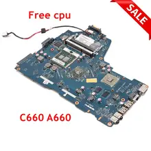 NOKOTION материнская плата для ноутбука Toshiba Satellite C660 A660 K000114920 PWWAA LA-6847P DDR3 основная плата процессор работает