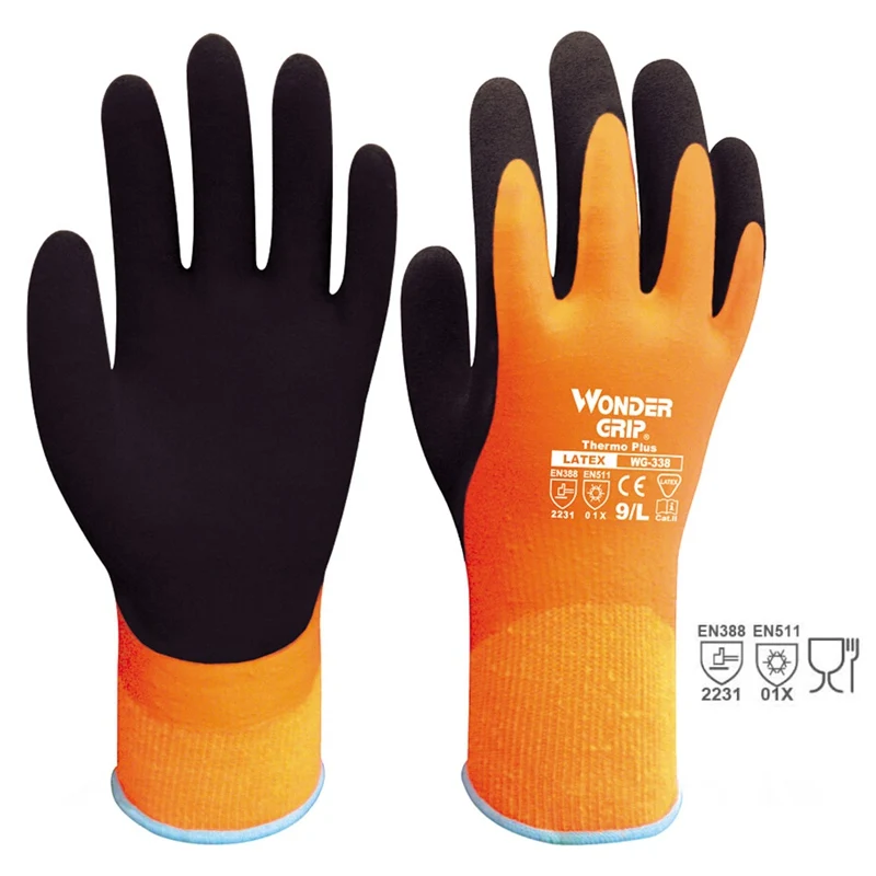 OR WG-338 Wonder Grip 2131-2231 защитные рабочие перчатки защитные перчатки полностью погруженные водонепроницаемые перчатки морозостойкие водонепроницаемые перчатки - Цвет: OR WG-338