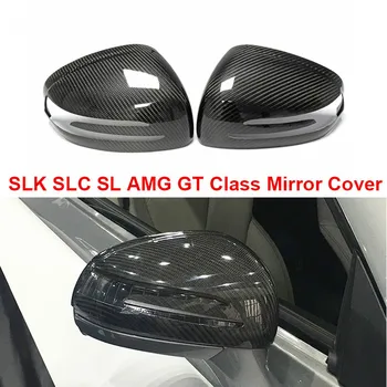 

R172 Carbon Fiber Mirror Cover for Mercedes-benz SLK SLC SL AMG GT Add-on Side Door Rearview SLK200 250 SLC300 SLC260 2012-2019