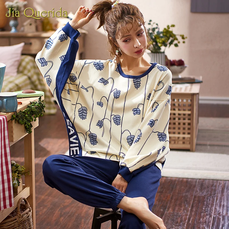 Printing Pajamas Plus Size Pajamas Home Clothes Pjs Women Pajamas for Women Fashion Style Homesuit  Pijamas Women Cotton Pijama