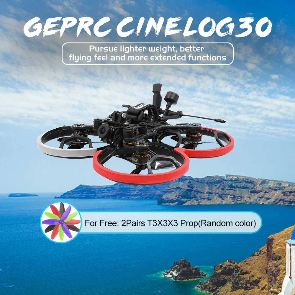 Geprs – Mini Drone de course RC CineLog30 analogique Caddx Ratel2 Drone  Caméra GEP F411 35A GR1404 3850KV, moteur FPV, quadricoptère, PNP/BNF mini  drone professionnel | AliExpress