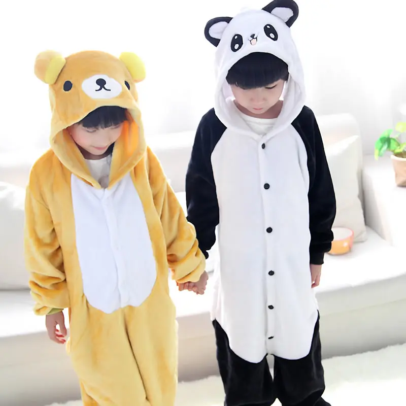 Kigurumi/Детские пижамы с единорогом; фланелевые пижамы в виде животных; комбинезон с единорогом на всю зиму; супермягкая ночная рубашка; пижамы; одежда для сна