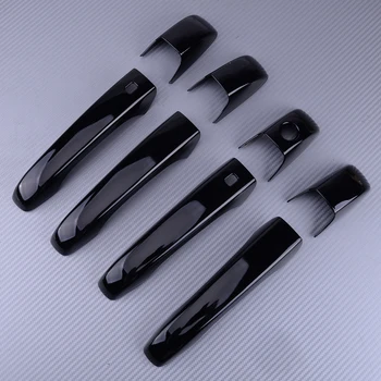 

Glossy Black ABS Door Handle Cover Trim Protector Frame Decoration Fit for Jeep Grand Cherokee 2011 2012-2020 Patriot 2007-2017