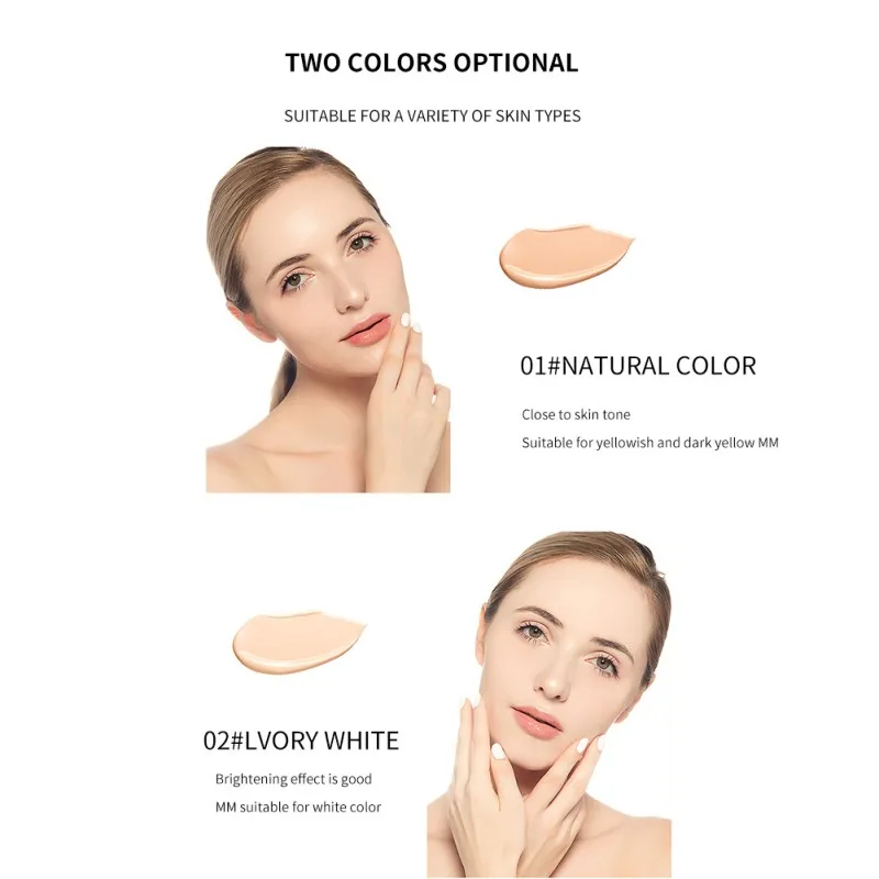 Air Cushion Foundation крем покрытие дефекты даже цвет кожи увлажняющий крем-основа Essence DB87