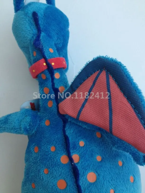 Doc McStuffins Mini Stuffy Blue Dragon Plush Toy Cute Stuffed Animals 22cm Baby Kids Toys for Children Gifts