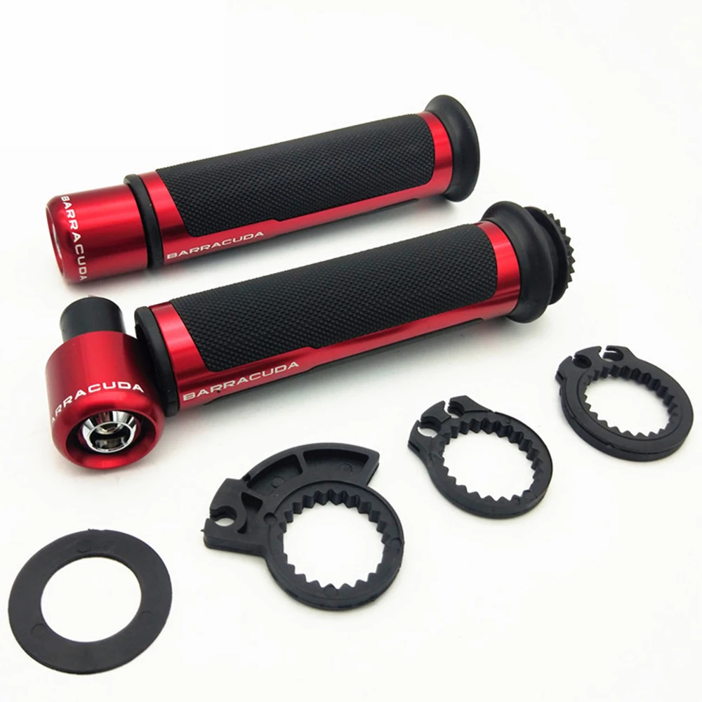 Универсальная мотоциклетная ручка мотоциклетные ручки для HONDA cr 125 dax 70 cbr 1000rr cb 600 cb 500 vtx 1800 sh cb650f - Цвет: Red