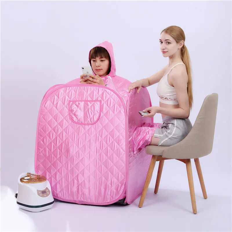 Portable Steam Sauna SPA 2020 Fad Style Heater Room Weight Loss kits Detox Machine Shower Steamer Wet sauna |
