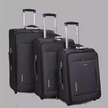 Оксфордский багаж на колёсиках большой емкости деловой Дорожный чемодан-Тележка коробка для мужчин и женщин сумка-интернат 2" 24" 2" дюймов