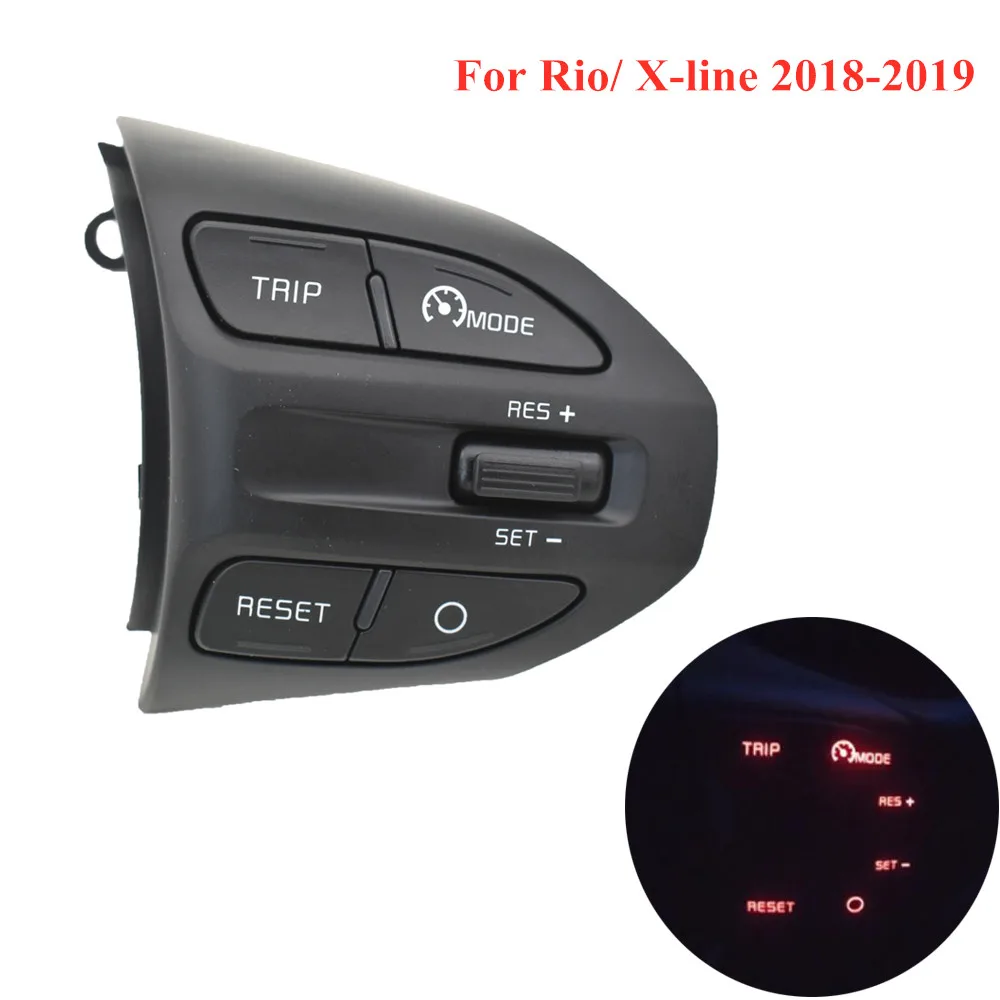 Рулевой RH дистанционный круиз контроль переключатель 96720G6010 для Kia RIO K2 Picanto 2017