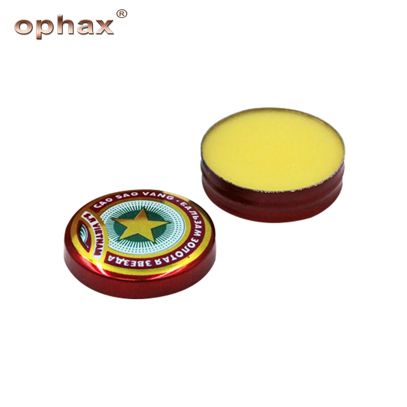 OPHAX 6 шт. вьетнамский Тигр Золотая Звезда тигр бальзам ослабление головной боли головы освежающий ментоловый бальзам для головной боли головокружений насекомых