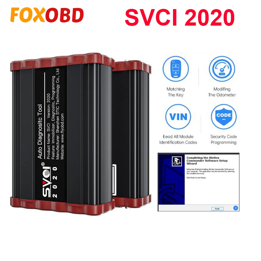FVDI SVCI V2014 V2015 V2019 V2020 версия полная (включая 18 программного обеспечения) OBD2 ABRITES