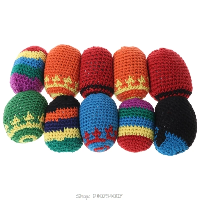 Handmade Sacks Footbag Toy Balls Magic Juggling Ball For Kid Outdoor Toy Soft Ball