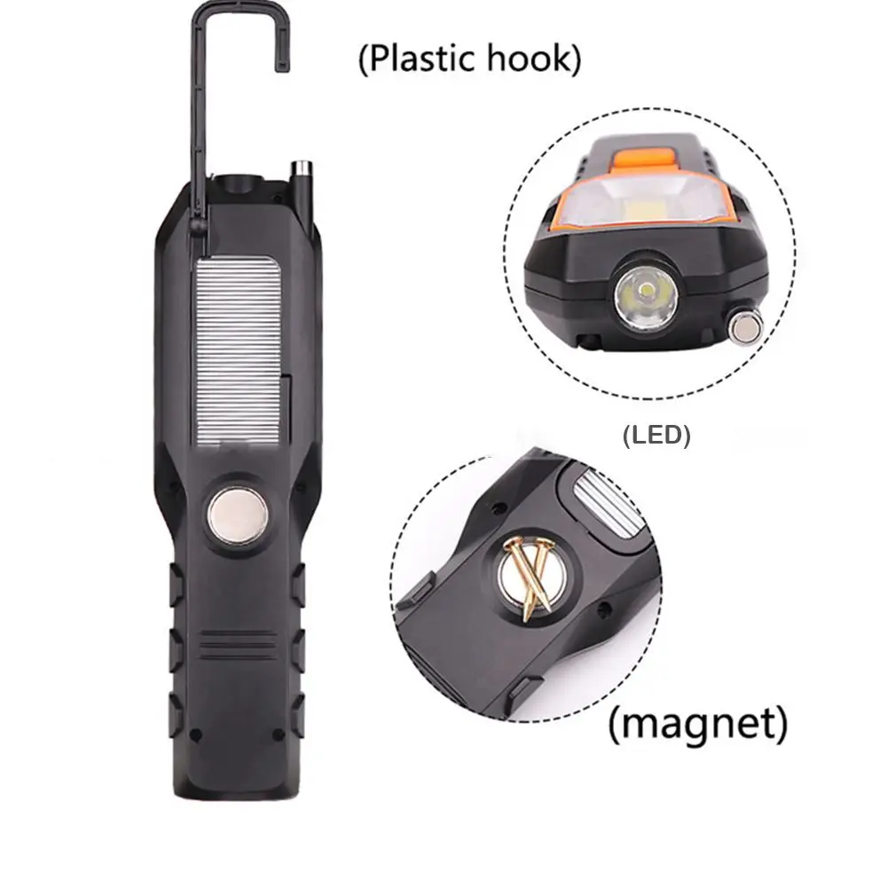 Светодиодный светильник аварийный светильник USB Перезаряжаемый рабочий гибкий магнитный светильник фонарь портативный светильник ing дропшиппинг