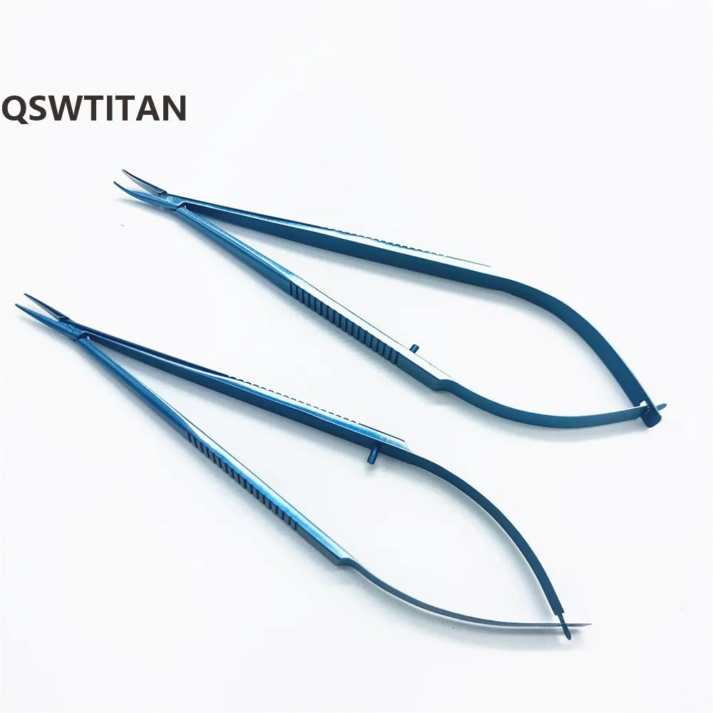 2pcs Castroviejo Needle Holder Straight/Curved without lock/ with lock micro eye instruments | Красота и здоровье
