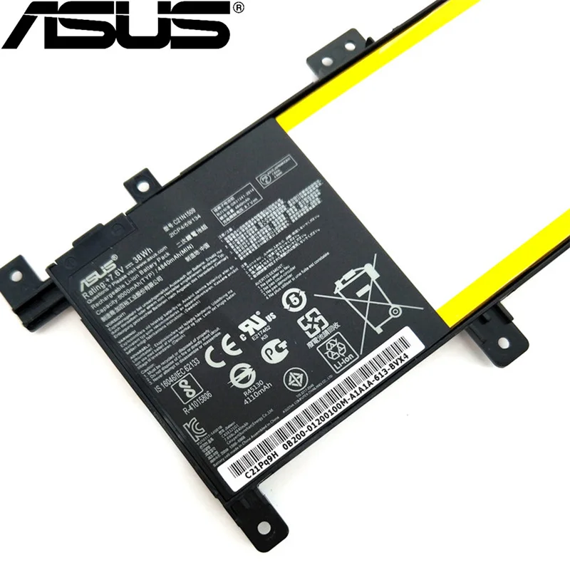 ASUS 5000 мА/ч, C21N1509 Батарея для ASUS Тетрадь X556UA X556UB X556UF X556UJ X556UQ X556UR X556UV A556U FL5900U