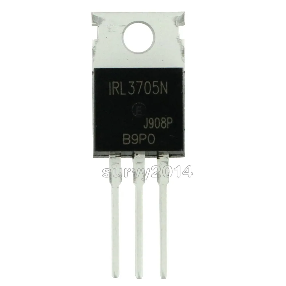 5 шт. 3705 IRL3705 MOSFET N CH 55V 75A TO 220AB NEW|Запасные части| |