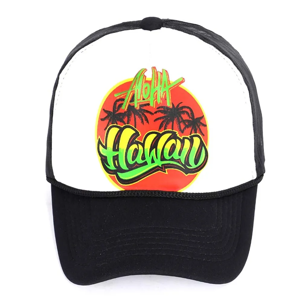 Unisex Adjustable Baseball Cap Summer Mesh Caps Snapback Baseball Cap Hats - Цвет: As Shown