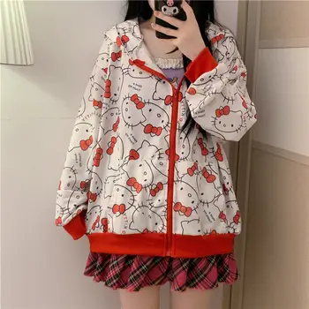 Kawaii Harajuku Hello Kitty Sweatshirt