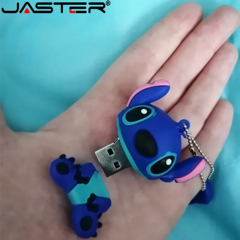 Прекрасный мультфильм Лило& Ститч USB флеш-накопители 64 ГБ 32 ГБ 16 ГБ 8 ГБ 4 ГБ 128 мб ручка-накопитель карта памяти Флешка мини u-диск подарок