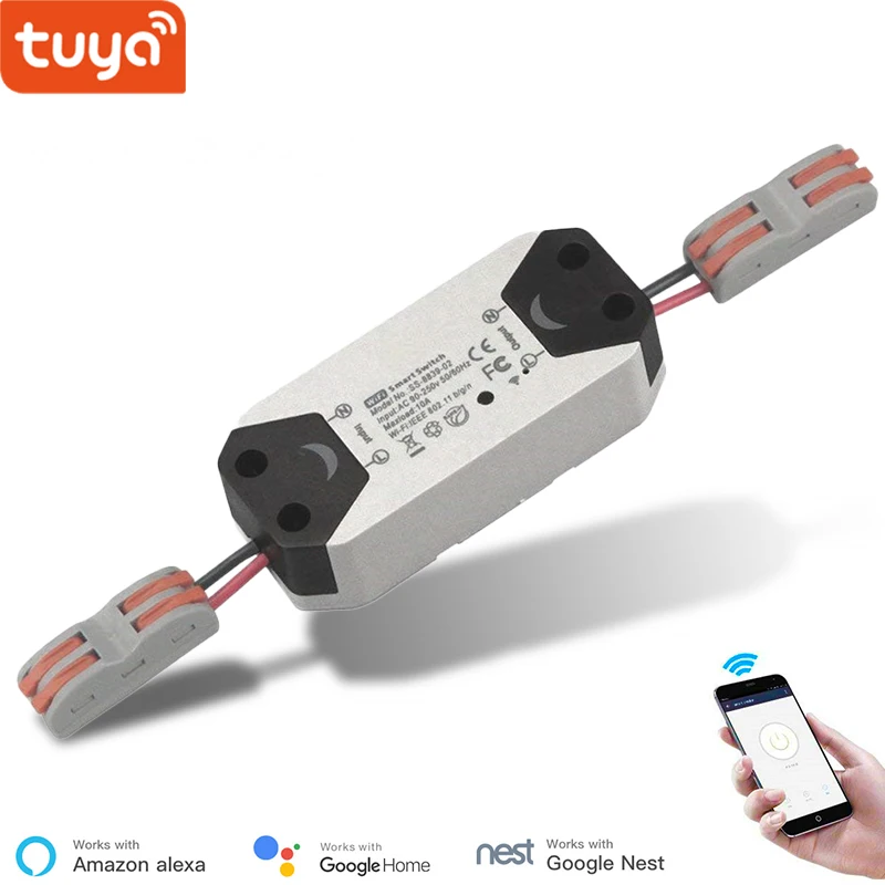 Tuya WIFI Smart DIY Switch ,WIFI Breaker, Turn Your light to Smart Control, Smar