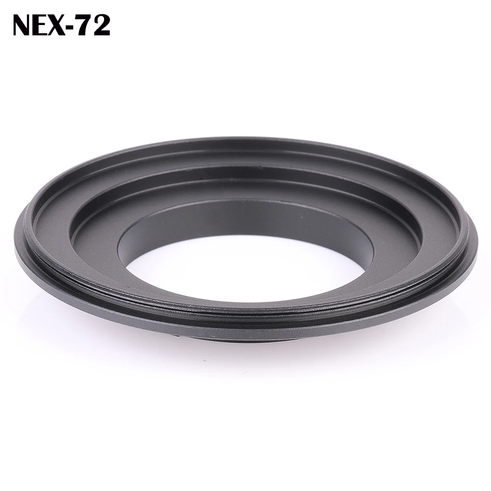 NEX-72mm Макро Обратного объектива переходное кольцо для sony беззеркальное крепление