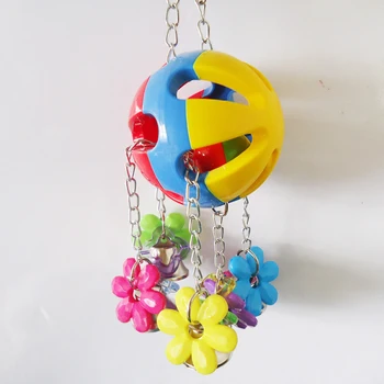 

Parrot Pet Supplies Durable Bird Hammock Anti Bite Swing Cage Parakeet Cockatiel Hanging Chew Toy