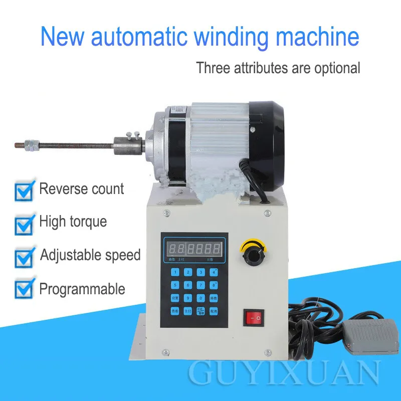 US $43.01 Automatic Cnc Programming Winding Machine HighTorque Motor Repair Winding Machine Programmable Speed Regulating Winding Machine