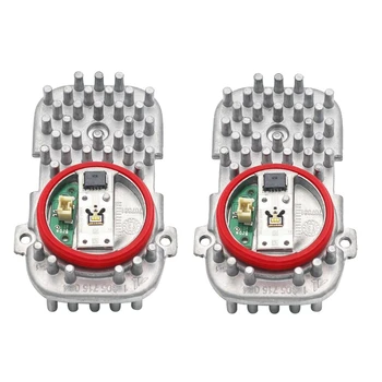 

2Pcs Headlight LED Light Insert Diode Module For-BMW X5 X3 3 6 Series E92 E93 F06 F12 Headlight Control Unit 63117263051