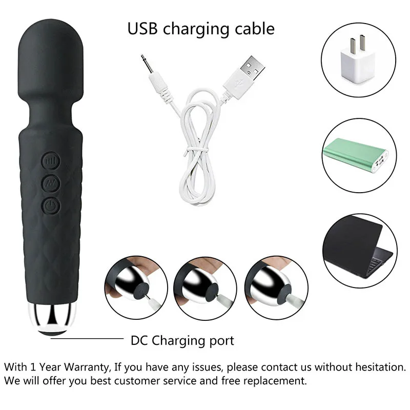 10 скоростей мощный оральный клитор Вибраторы для женщин USB зарядка AV волшебный