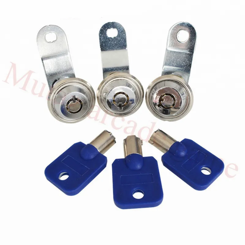 1Pc Di Arcade Distributore Automatico Macchina Del Gioco Cabinet Di Zinco Porta Cilindro Della Serratura Della Camma Serratura Cassetto Della Scrivani