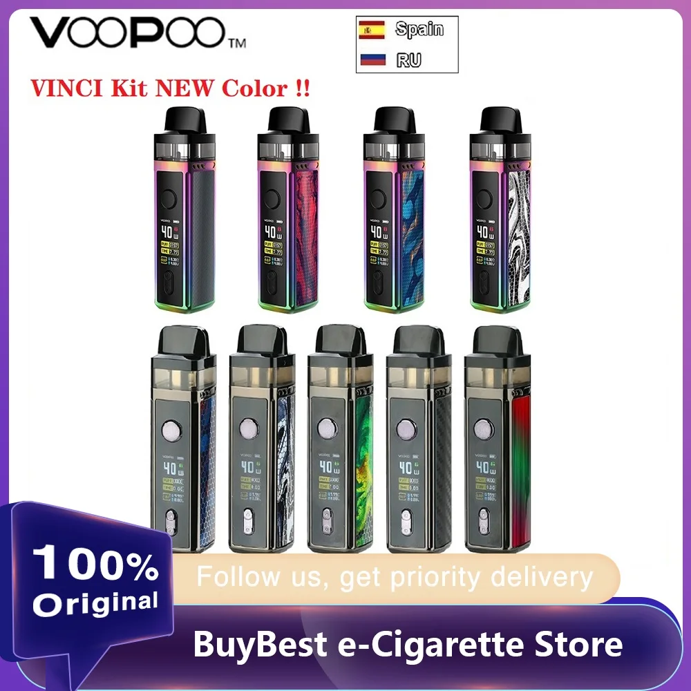 Новый оригинальный комплект VOOPOO VINCI Mod Pod VW с батареей 1500 мАч и емкостью 5 мл